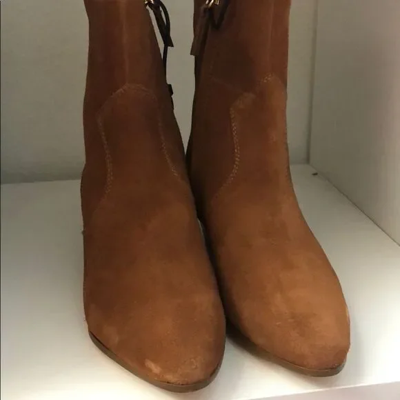 Zara Brown Ankle Boots - Picture 2 of 8